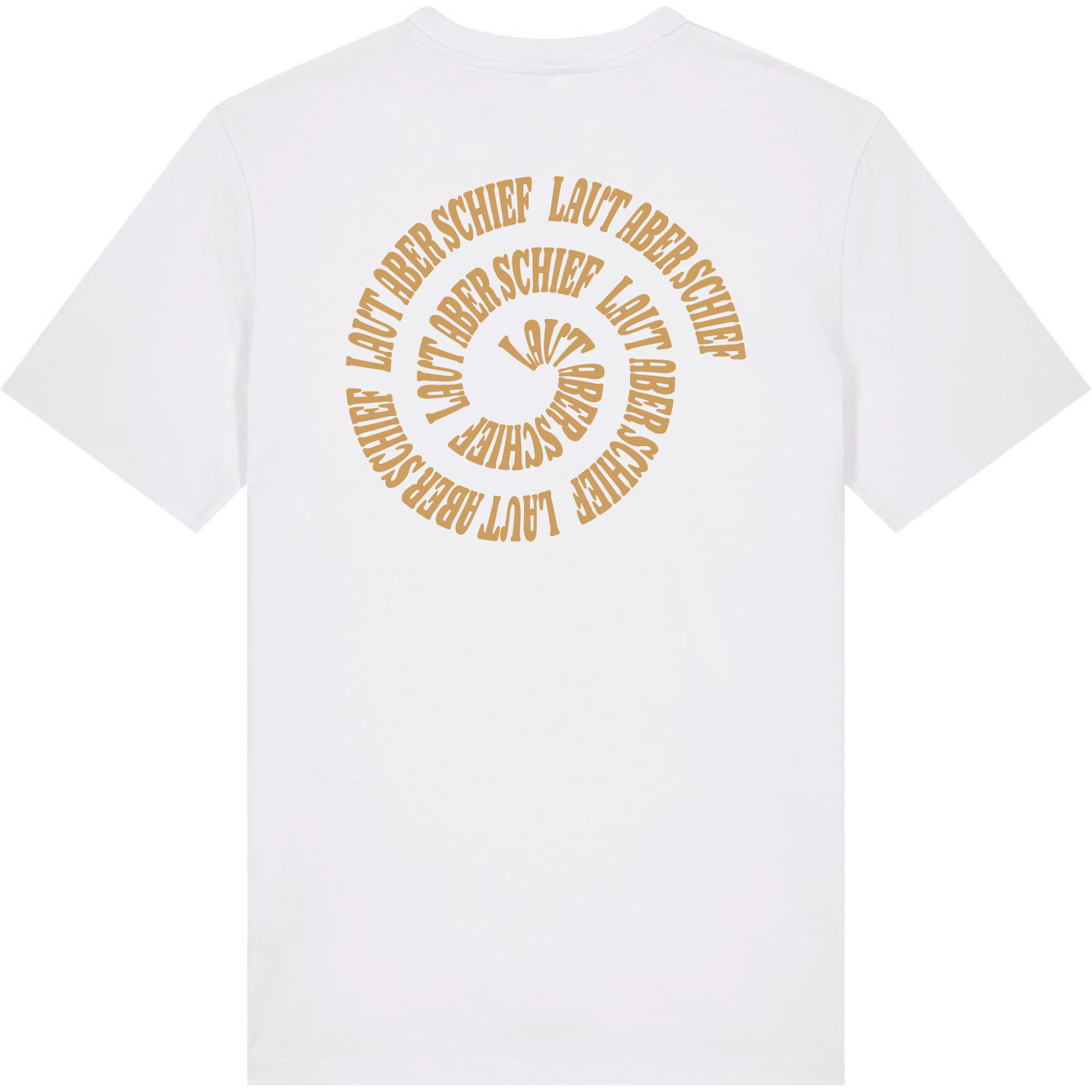 T-Shirt White - Spirale/Gold 