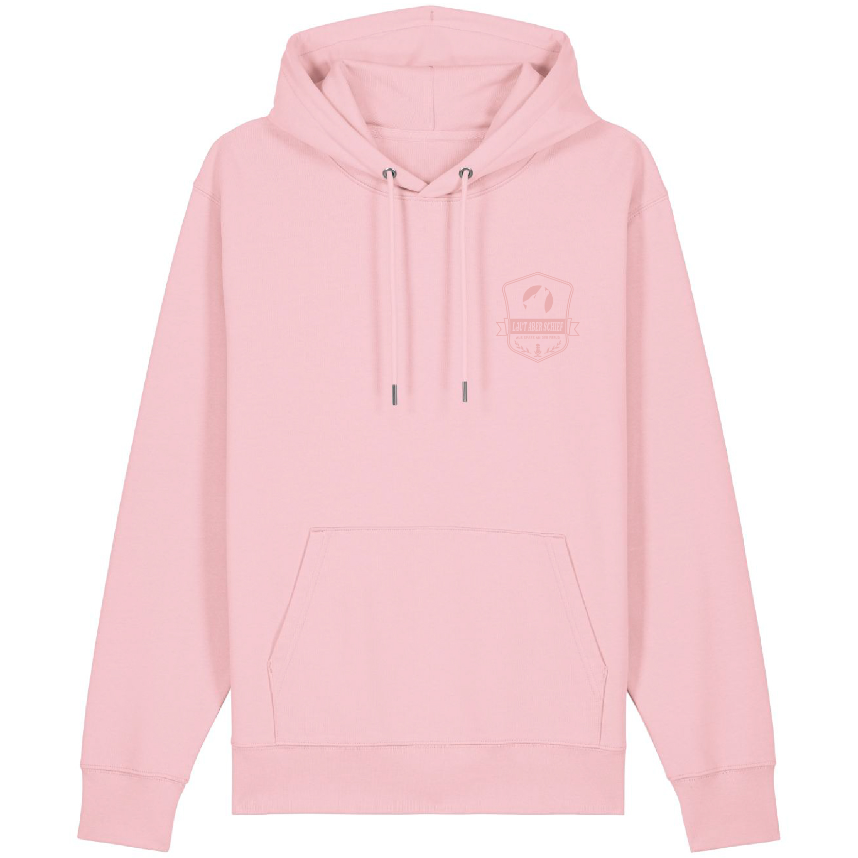 Kapuzenpullover Pink - Ton in Ton  