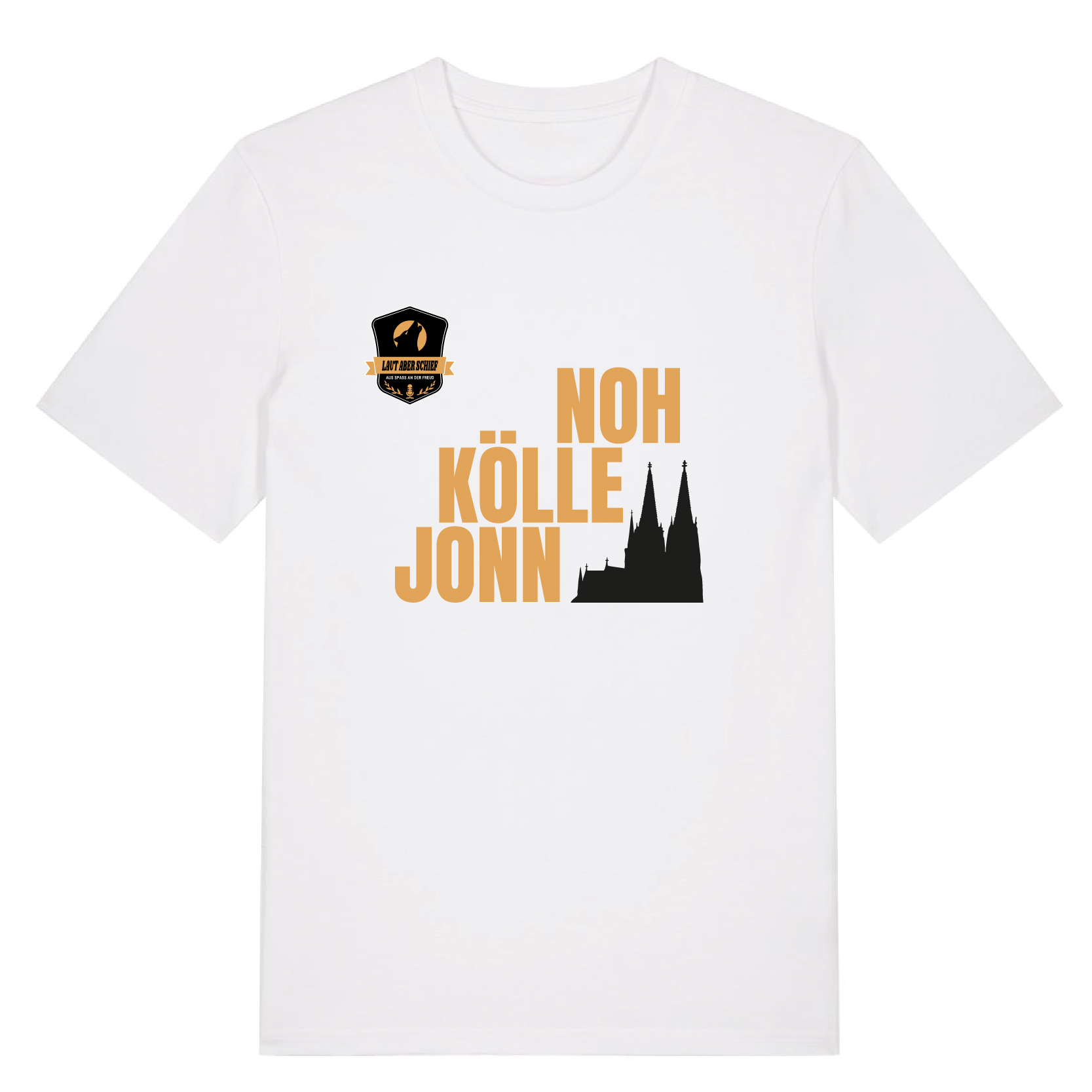 T-Shirt White – NOHKÖLLEJONN-Gold 1.0