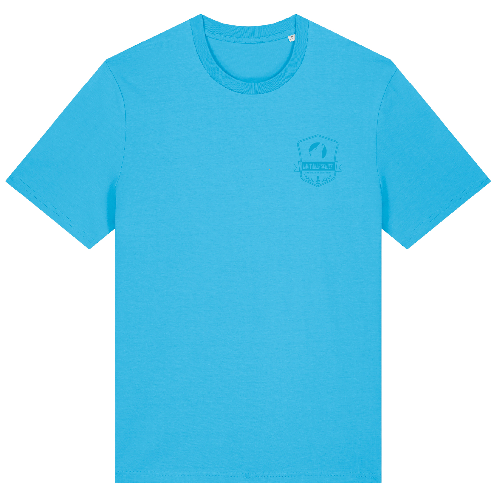 T-Shirt Aqua Blue - Ton in Ton
