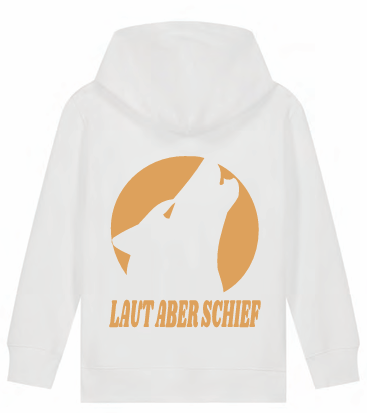 PÄNZ-Kapuzenpullover White - Gold