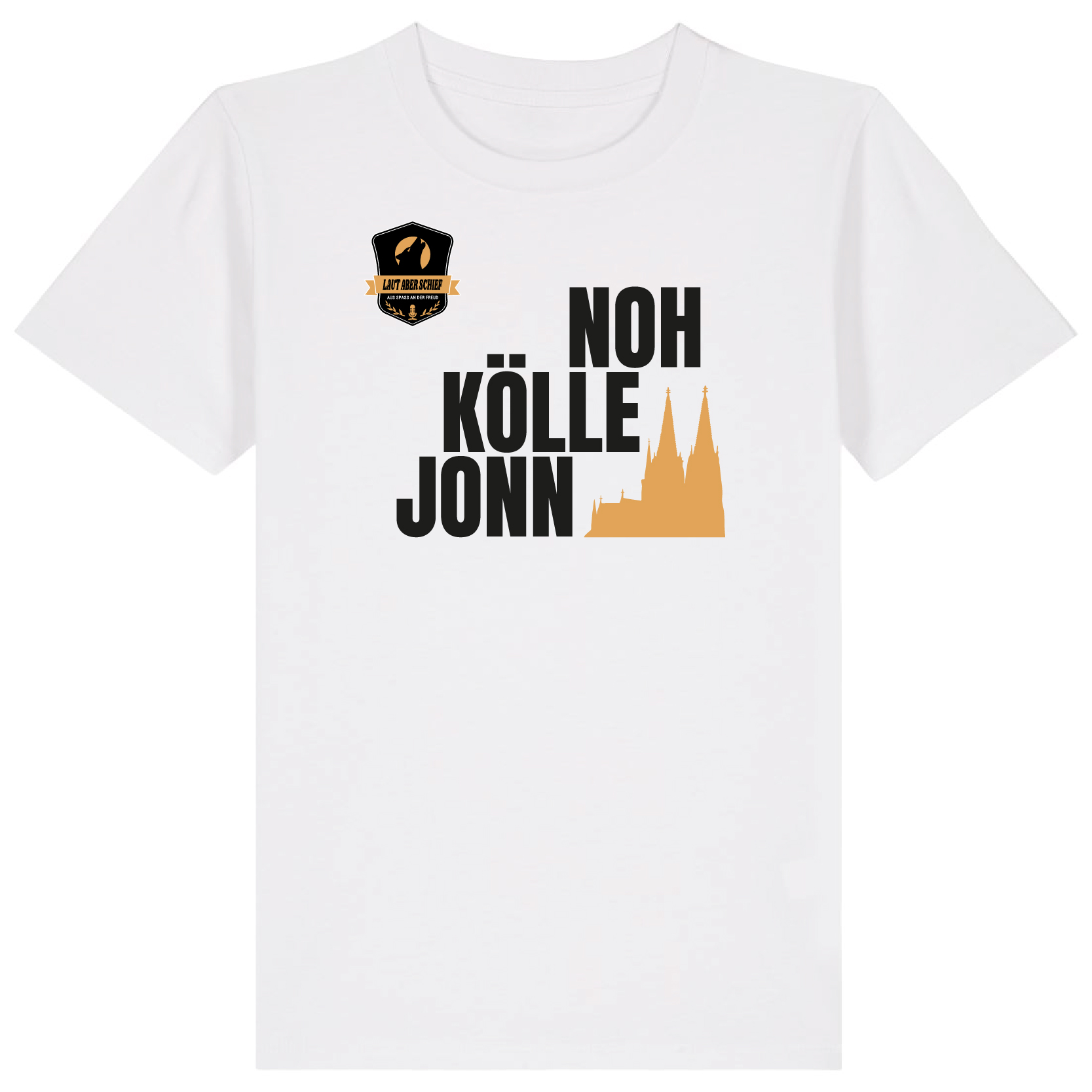 Pänz-T-Shirt White – NOHKÖLLEJONN-Black 1.0