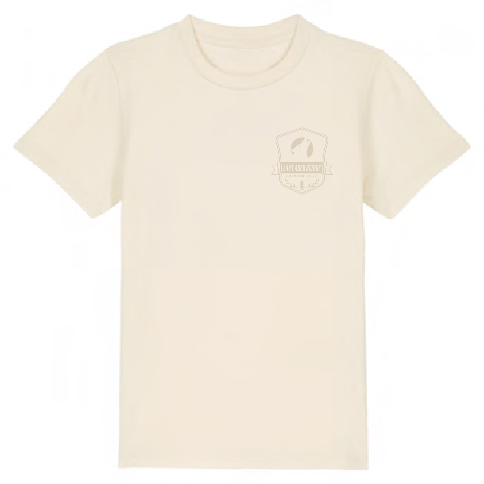 PÄNZ-T-Shirt Natural Raw - Ton in Ton