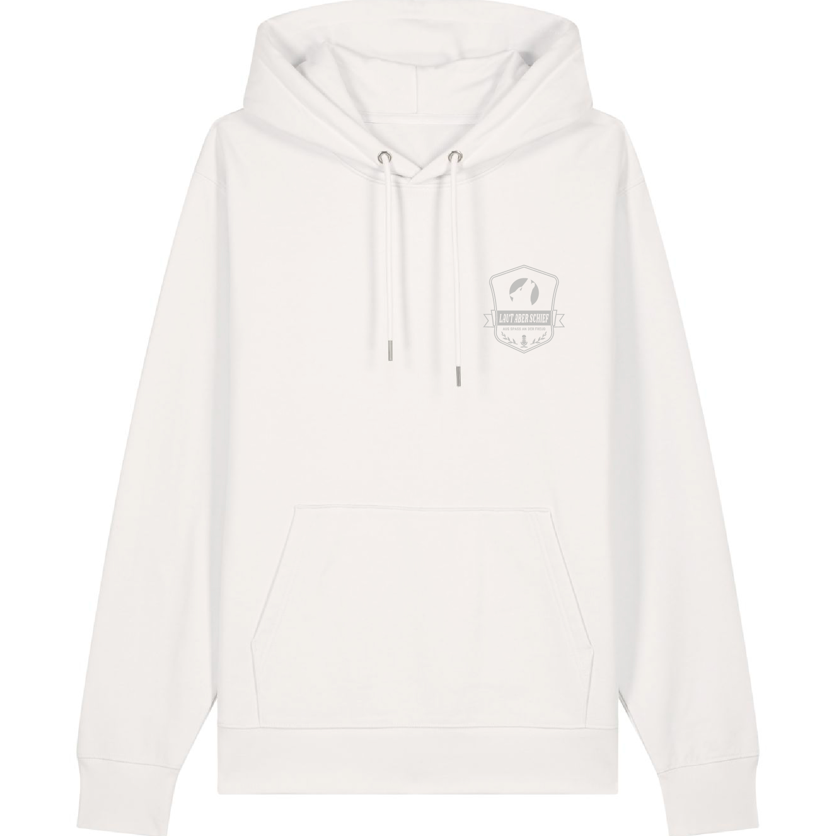 Kapuzenpullover Off White - Ton in Ton  