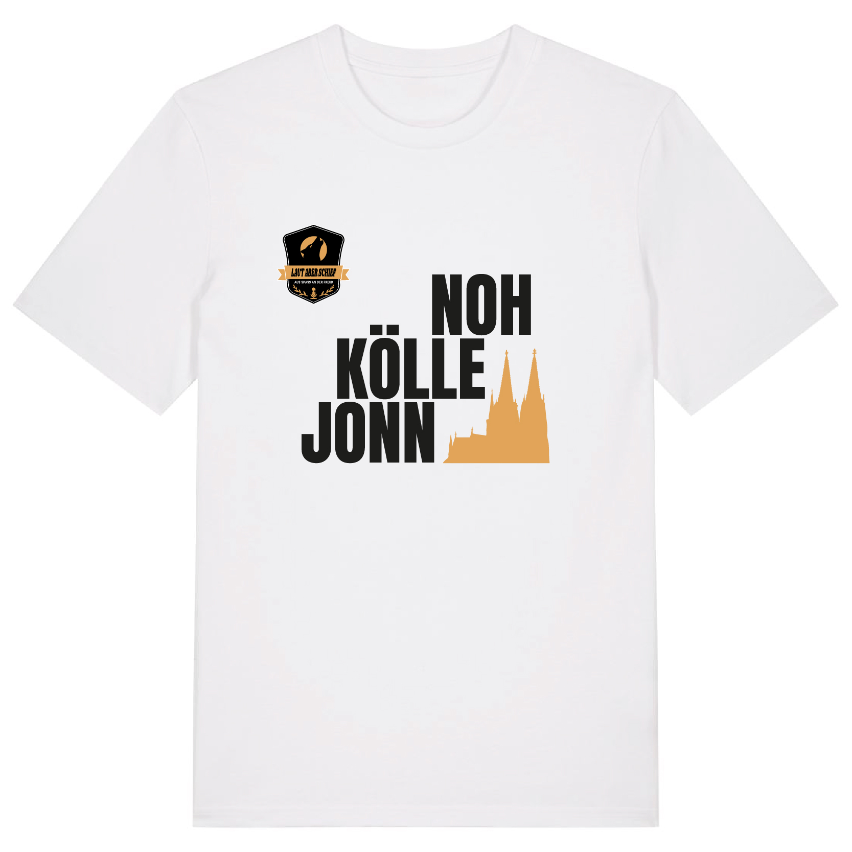 T-Shirt White – NOHKÖLLEJONN-Black 1.0