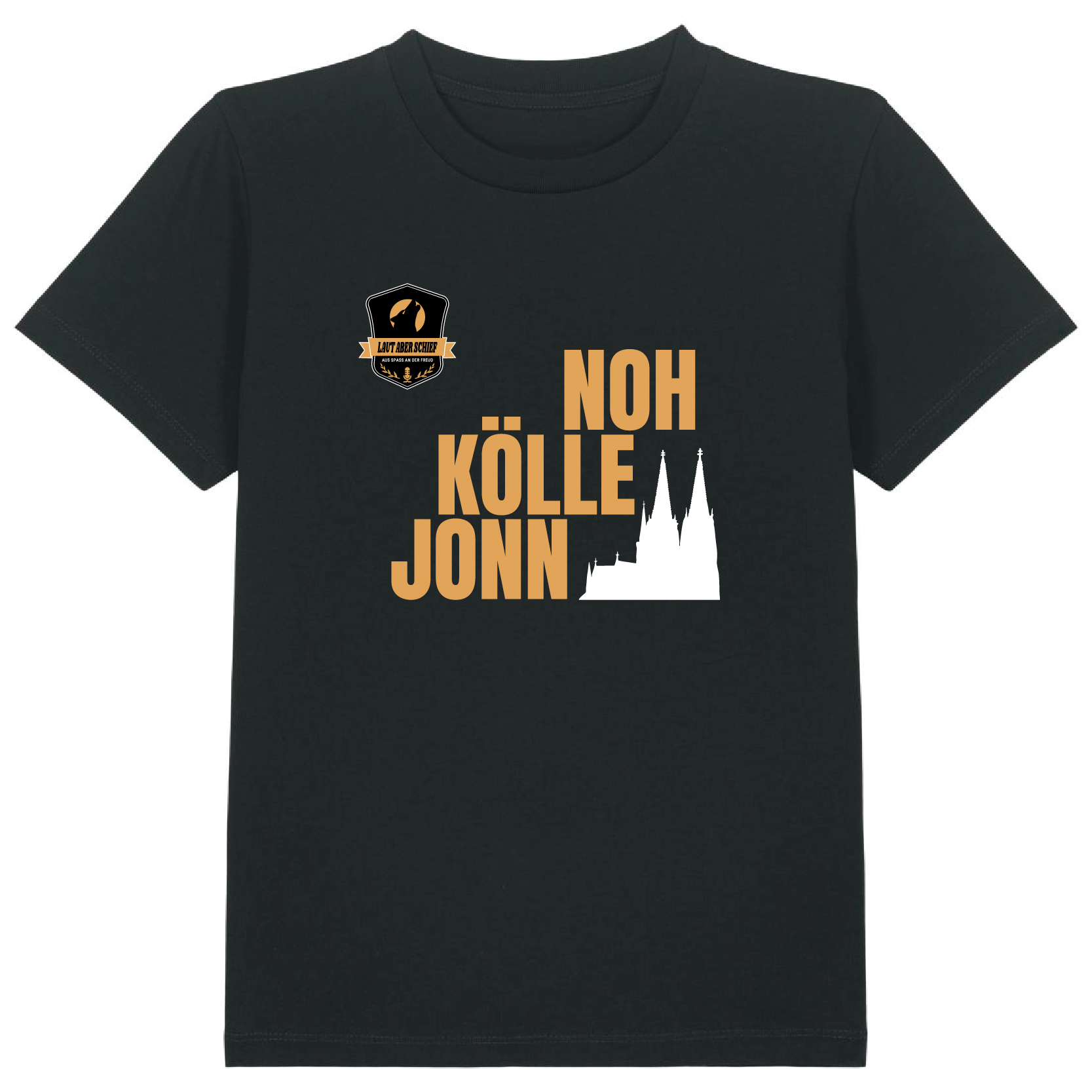 Pänz-T-Shirt Black – NOHKÖLLEJONN-Gold 1.0