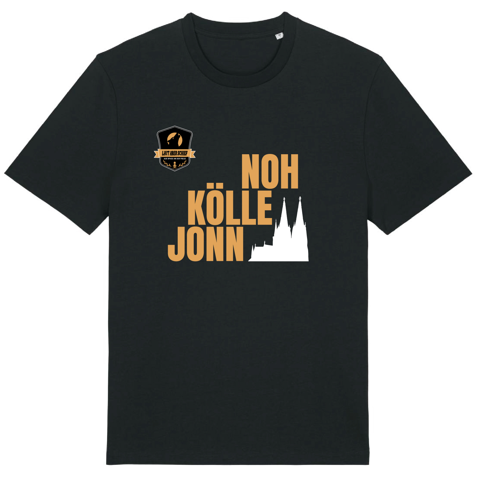 T-Shirt Black – NOHKÖLLEJONN-Gold 1.0
